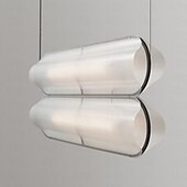 economico Design della linea-lampada a sospensione a led 1 luce 12 cm forme geometriche lampada a sospensione in metallo isola luce moderna stile nordico camera da letto sala da pranzo arredamento illuminazione sospensione