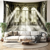 levne krajinářský gobelín-fantazie dům závěsný gobelín nástěnné umění velký gobelín nástěnná malba výzdoba fotografie pozadí přikrývka opona domácí ložnice dekorace obývacího pokoje