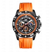 levne Quartz hodinky-ONOLA Pánské Křemenné Hodinky Sportovní Móda Volnočasové Náramkové Hodinky Svítící Kalendář Voděodolné Dekorační Silikonové Hodinky