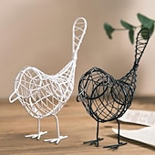 お買い得  Acessórios para festa-鳥の ornament ワイヤー アイアン 鳥 モデル 鳥のモデリング装飾 テーブル 鳥の ornament クリスマスギフト