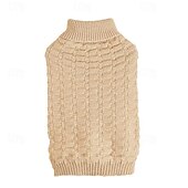 cheap Sweaters-Dog Cat Sweater Jumper Cute Casual Winter Breathable Soft Washable Comfortable Outdoor Casual Daily Dog Clothing for Bichon Frise Pomeranian Baby Pet Papillon Small