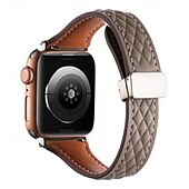 お買い得  Apple Watch Bands-レザーリンク と互換性があります Apple Watch ウォッチバンド 38mm 40mm 41mm 42mm 44mm 45mm 49mm 頑丈 マグネティッククラスプ 贅沢 本革 交換用時計バンド のために iwatch Ultra 2 Series 9 8 7 SE 6 5 4 3 2 1