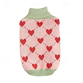 billige Gensere-Hunder Katter Gensere Jumper søt stil Fritid Vinter Varm Pustende Myk Vaskbar Bekvem utendørs Fritid / hverdag Hundeklær for Bichon Frisé Pommeran ungt kjæledyr Sommerfugl Small