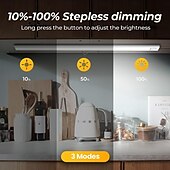 cheap Cabinet Light-Light In The Box Wireless Motion Sensor Under Cabinet Light, Wardrobe Light Color Adjustable Infrared Cat Eye Motion Sensor Kitchen Led Under-Cabinet Lights