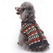 ieftine Pulovere-Câini Pisici Pulovere Jumper Drăguţ Casual Iarnă Respirabil Απαλό Lavabil Comfortabil În aer liber Casul / Zilnic Îmbrăcăminte pentru câini for Bichon Frise Pomeran un Animalut Fluture Small