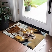 cheap Personalized Decorations-Custom Rug Doormat Floor Mats Washable Rugs Kitchen Mat Non-Slip Oil Proof Rug Indoor Outdoor Mat Bathroom Mat Entrance Rug Add Your Design Gift Personalized German Oktoberfest Gift Custom Made