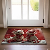 preiswerte Fußmatten-Bunte Drachen-Fußmatte, Fußmatten, waschbare Teppiche, Küchenmatte, rutschfester, ölbeständiger Teppich, Innen- und Außenmatte, Schlafzimmer-Dekoration, Badezimmermatte, Eingangsteppich