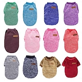 abordables Vêtements &amp; accessoires-Chien Chat Sweat-shirt Le style mignon Décontractées Hiver Respirable Doux Lavable Confortable Extérieur Casual Quotidien Vêtements pour chiens for Bichon Frisé Loulou de Poméranie Bébé Animal