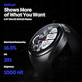 tanie Zegarki inteligentne-696 ThorUltra4 Inteligentny zegarek 1.43 in Smart Watch Phone 4G LTE Bluetooth Krokomierz Powiadamianie o połączeniu telefonicznym Pulsometry Kompatybilny z Android iOS Męskie GPS Odbieranie bez