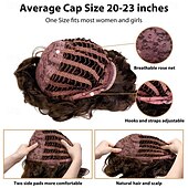 cheap Historical Wigs-Brown Wig 1920s Lady Finger Wave Wig Vintage Brown 20s Wig Women Retro Synthetic Hair Carnival Cosplay Party Costume Wig Halloween Wigs