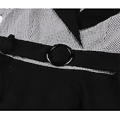 billige Kjoler-Retro / vintage 1950-tallet Vintage kjole Cocktailkjole Swing kjole Flare kjole Rutet Dame Maskerade Fest / aften Utdrikningslag Voksne Kjole Hjemkomstkjoler