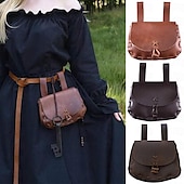 abordables Accesorios y más-Retro Antiguo Medieval bolsa Cinturón Deportivo Riñonera Feria del Renacimiento Vikingo Ranger élfico Hombre Mujer Unisexo Celta Vikingo Fantasía Víspera de Todos los Santos Carnaval Mascarada Fiesta