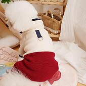 お買い得  コート-犬用 猫用 コート ジャケット ファッション かわいいスタイル 冬 ウォーム ソフト 洗濯可 快適 アウトドア スポーツ 犬服 for ビジョンフリーゼ プードル ポメラニアン 赤ちゃんサイズ パピヨン