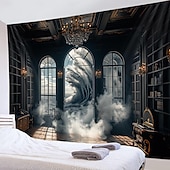 levne krajinářský gobelín-fantazie dům závěsný gobelín nástěnné umění velký gobelín nástěnná malba výzdoba fotografie pozadí přikrývka opona domácí ložnice dekorace obývacího pokoje