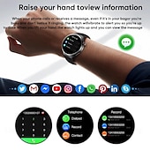 Χαμηλού Κόστους Smartwatch-696 MT26 Εξυπνο ρολόι 1.43 inch Έξυπνο ρολόι Bluetooth ΗΚΓ + PPG Βηματόμετρο Υπενθύμιση Κλήσης Συμβατό με Android iOS Γυναικεία Άντρες Κλήσεις Hands-Free Υπενθύμιση Μηνύματος IP 67 Θήκη ρολογιού 47mm