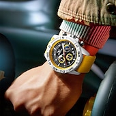 levne Quartz hodinky-ONOLA Pánské Křemenné Hodinky Sportovní Móda Volnočasové Náramkové Hodinky Svítící Kalendář Voděodolné Dekorační Silikonové Hodinky