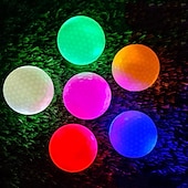 cheap 3D Night Lights-Led Golf Ball Flash Ball Golf Supplies Luminous Ball Practice Ball Luminous Ball