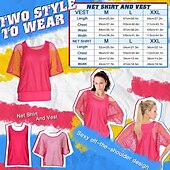 abordables Conjuntos-Retro Antiguo Disco Años 80 Camiseta con hombros descubiertos Malla Mujer Disfraz de carnaval Víspera de Todos los Santos Carnaval Mascarada Fiesta / Noche Despedida de Soltera Desfile del orgullo