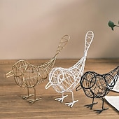 お買い得  Acessórios para festa-鳥の ornament ワイヤー アイアン 鳥 モデル 鳥のモデリング装飾 テーブル 鳥の ornament クリスマスギフト