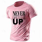 abordables T-shirt graphique pour hommes-Homme Lettre T-shirt Style décontracté 100% Coton Manche Courte Graphique Chemise Vin Noir Blanche T-shirt confortable Extérieur Rue Vêtements de créateurs de mode