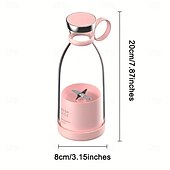 cheap Kitchen Appliances-Portable Electric Wireless Mini Fruit Blender Juicer Electric Juicer Blender USB Portable Mini Fruit Mixers Juicers Fruit Extractors Food Milkshake Multifunction Juice Maker Machine