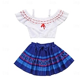 baratos Roupa de natação-Infantil Para Meninas Roupa de Banho Ao ar livre Imprimir Fatos de banho 2-12 anos Verão Modelo A DH16 Tipo C DH18 Seção B DH17