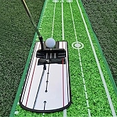 billiga Golftillbehör och utrustning-golfputsspegel - perfekta din inriktning och sving med träningshjälp för utomhusbruk och tillbehör till svingtränare