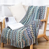 preiswerte Bettdecken-Böhmen Sofa Decke Bett gestrickte Decken Home Sofa Abdeckung Bettlaken Gobelin Decke 130 x 180 cm 130 x 230 cm
