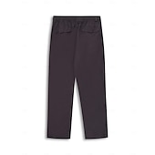 economico Pantaloni cargo-Per uomo Pantaloni cargo Pantaloni Pantaloni casual Tasche Gamba dritta Tinta unica Comfort Caldo Giornaliero Per eventi Per uscire Sportivo Di tendenza Nero Giallo Media elasticità