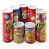 cheap Event &amp; Party Supplies-Potato Chips Bouncing Snake April Fool&#039;s Day Gift Spoof Frightened Potato Chip Snake Toy Funny Gift Toy Simulated Snake