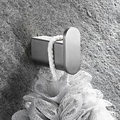 cheap Towel Bars-Bathroom Accessory Set Wall Mounted Brushed Stainless Steel Include Robe Hook Towel Bar Toilet Paper Holder with Mobile Phone Storage Shelf Towel Holder and Roll Paper Shelf 1or 3pcs