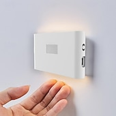 cheap Sensor Night Lights-Smart Sensor Night Light Led Infrared Light Sensor Night Light Typec Rechargeable Magnetic Wireless Sensor Night Light