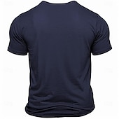 levne Pánské grafické tričko-Pánské Zbraň Tričko Tričko Top Bavlna Krátký rukáv Grafický Košile Černá Bílá Armádní zelená Pohodlné tričko Outdoorové sporty Dovolená Módní návrhář oblečení