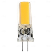 abordables Ampoules LED double broche-Ampoules LED G4 à deux broches 3 W équivalent à une ampoule de 30 watts AC DC 12 V-24 V 3000 K blanc chaud/6000 K blanc ou sous l&#039;armoire, plafonniers, bateaux, camping-car, éclairage paysager