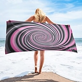 billiga set med strandhanddukar-bubbelpool strandhandduk, strandhanddukar för resor, snabbtorkande handduk för simmare sandsäkra strandhanddukar för kvinnor män tjejer barn, coola poolhanddukar strandtillbehör absorberande handduk
