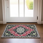 preiswerte Fußmatten-Vintage-Ramadan-Druck, Fußmatte, Fußmatten, waschbare Teppiche, Küchenmatte, rutschfester, ölbeständiger Teppich, Innen- und Außenmatte, Schlafzimmerdekoration, Badezimmermatte, Eingangsteppich