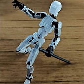 cheap Novelty Toys-13 Action Figure T13 Action Figure 3D Printed Multi-Jointed Movable Lucky 13 Action Figure Nova 13 Action Figure Dummy 13 Action Figure Valentines Gifts for Him