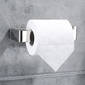 halpa Pyyhetangot-kylpyhuonetarvikesarja 304 ruostumaton teräs 3-osainen pyyheteline pyyherengas wc-paperiteline kirkkaan hopeanvärinen