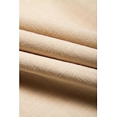 voordelige Vakantie-Voor heren Linnen broek Zomerbroek Strandbroeken Trekkoord Elastische taille Been met rits Effen Comfort Ademend Casual Dagelijks Feestdagen Modieus Klassieke Stijl Zwart Wit