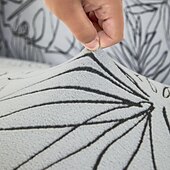 economico Copridivano-copridivano con stampa floreale fodere elasticizzate copridivano morbido e resistente 1 pezzo di tessuto in velluto spandex protezione lavabile per mobili adatta poltrona/divano a due