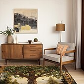 preiswerte Wohn- und Schlafzimmerteppiche-Baum des Lebens, Vintage-Boho-Teppich, Küchenmatte, rutschfeste, ölbeständige Bodenmatte, Wohnzimmerteppich, Innen- und Außenmatte, Schlafzimmerdekoration, Badezimmermatte, Eingangsteppich, Fußmatte