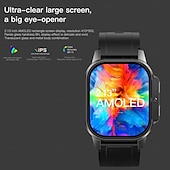 Χαμηλού Κόστους Smartwatch-696 DM62 Εξυπνο ρολόι 2.13 inch Έξυπνο ρολόι Bluetooth ΗΚΓ + PPG Βηματόμετρο Υπενθύμιση Κλήσης Συμβατό με Android iOS Γυναικεία Άντρες Κλήσεις Hands-Free Υπενθύμιση Μηνύματος IP 67 Ρολόι 42mm