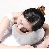 cheap Body Massager-Electric Neck Massager U-shaped Massage Pillow Cervical And Neck Massager With Durable Memory Sponge Massage Pillow With Heat, Deep Tissue Kneading for Women Day