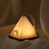 cheap Camping Lights &amp; Lanterns-White Light Warm Light Rechargeable Camping Light LED Atmosphere Tent Light Waterproof USB Charging Camping Lantern Emergency Light Table Lights