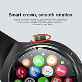 abordables Relojes inteligentes-Reloj inteligente 696 DM80 rastreador de fitness ECG PPG recordatorio de llamada Bluetooth Android iOS IP67 48mm 1.43