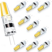 abordables Ampoules LED double broche-Ampoules LED G4 à deux broches 3 W équivalent à une ampoule de 30 watts AC DC 12 V-24 V 3000 K blanc chaud/6000 K blanc ou sous l&#039;armoire, plafonniers, bateaux, camping-car, éclairage paysager