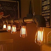 abordables Ampoules incandescentes-6 pièces / 3 pièces 40 W E26 / E27 ST64 Jaune chaud 2200 k Intensité Réglable / Rétro / Décorative Ampoule à incandescence Vintage Edison 220-240 V