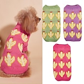 cheap Sweaters-Dog Cat Sweater Jumper Cute Casual Winter Breathable Soft Washable Comfortable Outdoor Casual Daily Dog Clothing for Bichon Frise Pomeranian Baby Pet Papillon Small