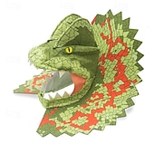 economico Costumi per bambini-Dinosauro Vestiti Carnevale Costume cosplay Stile Carnevale di Venezia Per adulto Da ragazzo Da ragazza Cosplay Feste Mascherata Carnevale Mascherata Costume di Carnevale facile