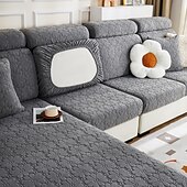 billiga Överdrag för soffa och armstöd-magiskt sofffodral stretch jacquard soffsits soffkudde överdrag, halkskyddande möbelskydd för sektions 1/2/3/4 sätesöverdrag, l form sofföverdrag, schäslongssoffa underöverdrag
